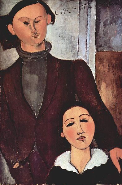 Amedeo Modigliani Portrat des Jacques Lipchitz mit seiner Frau